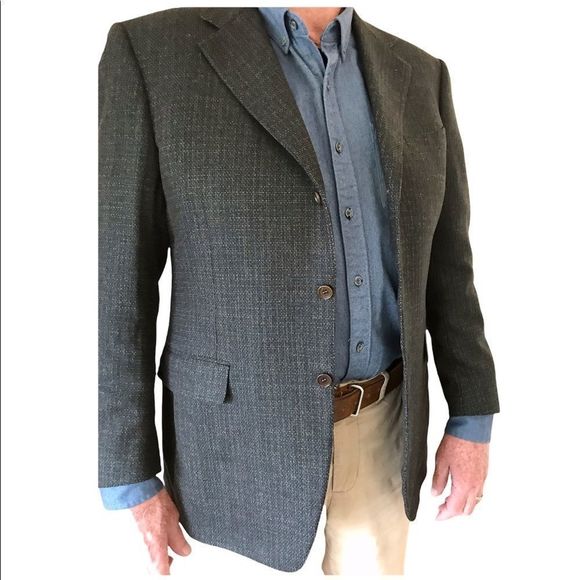 Canali men’s wool sports jacket, 52R - Picture 4 of 12